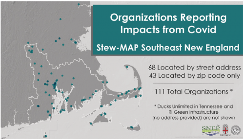 Self reported effects of the Covid-19 pandemic on stewardship organizations  and their activities in Southeast New England, USA - Casey Merkle